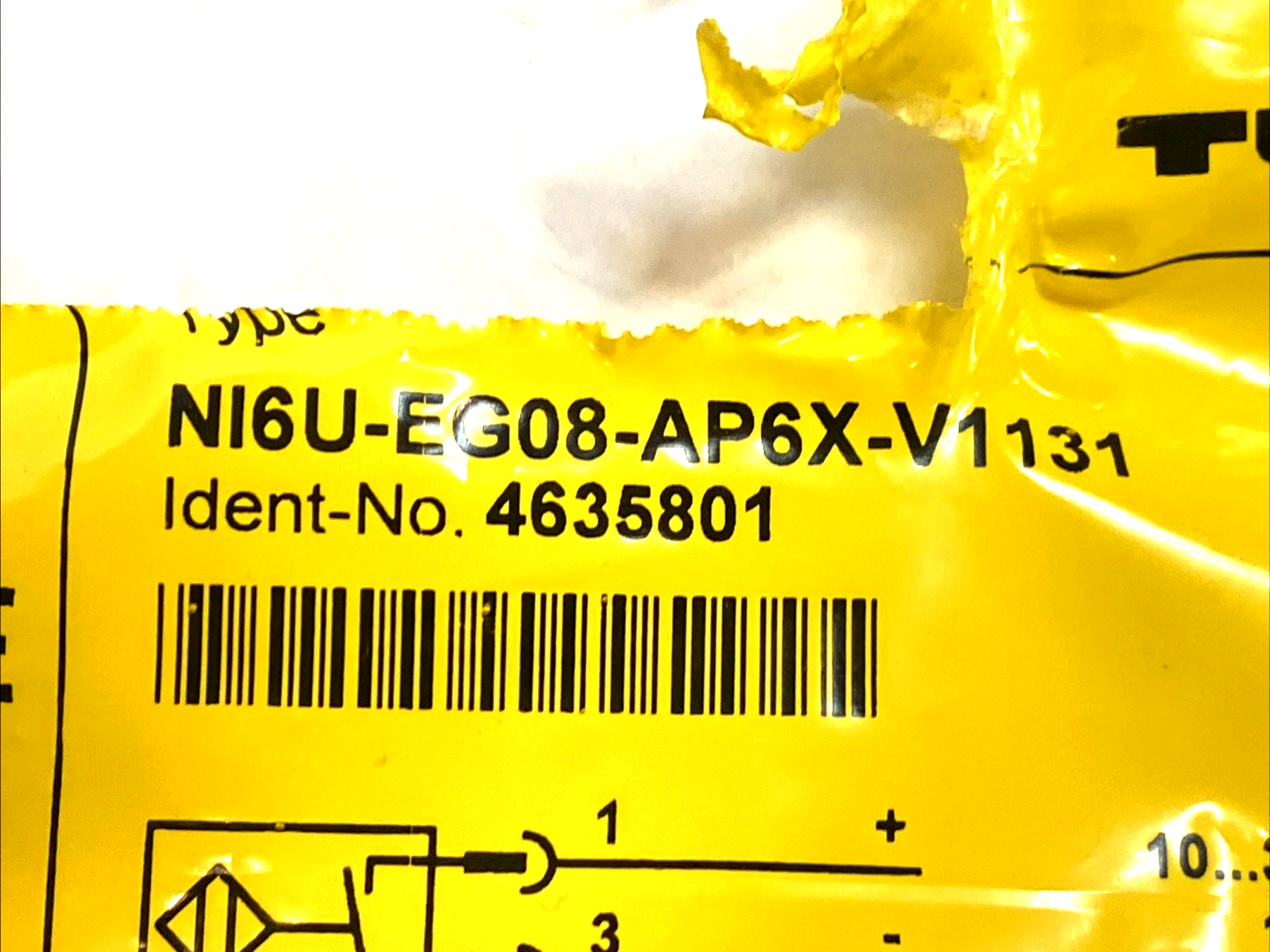 NI6U-EG08-AP6X-V1131 | Turck Inductive Sensor 6mm M8 6mm PNP NO IP68 - New – Open box - Maverick Industrial Sales