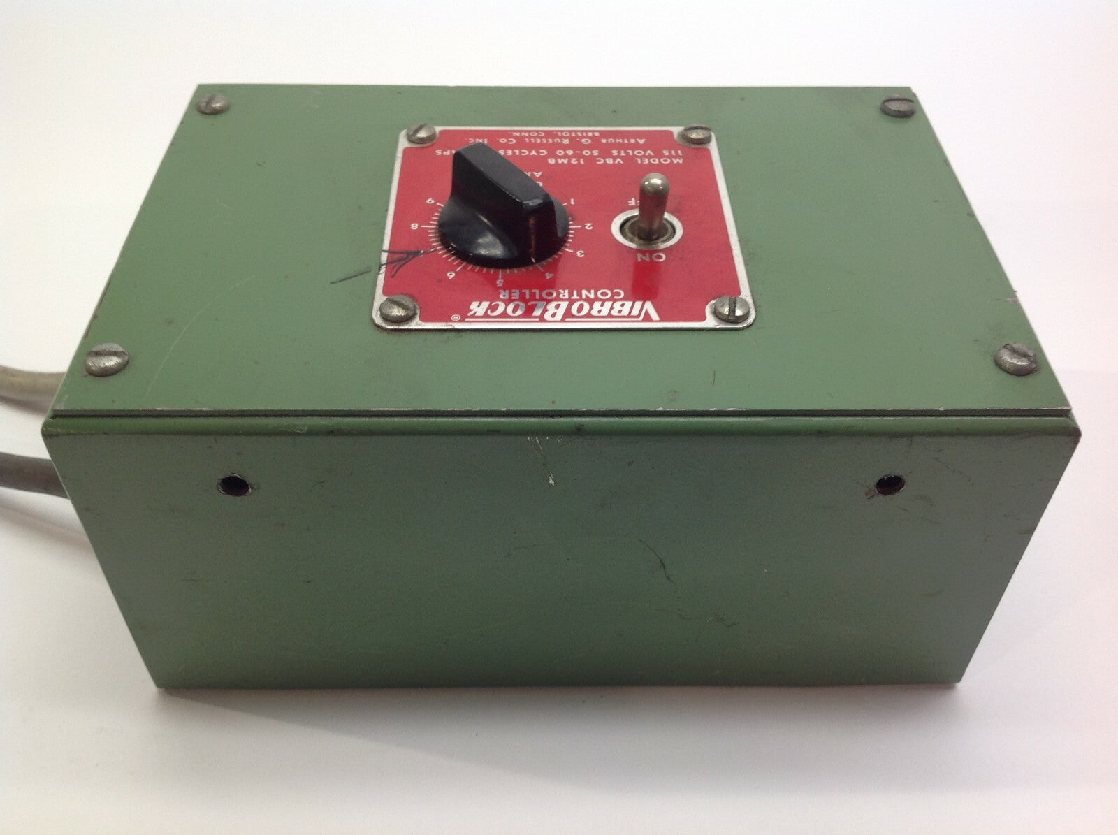 Arthur G Russell VBC-12MB Manually Adjustable VibroBlock Controller - Maverick Industrial Sales