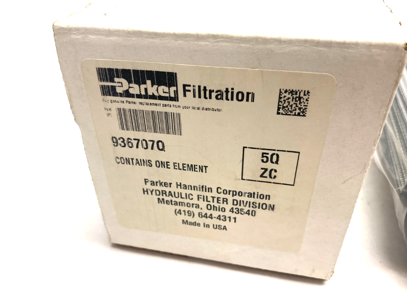 Parker 936707Q Hydraulic Filter Element 5Q - Maverick Industrial Sales