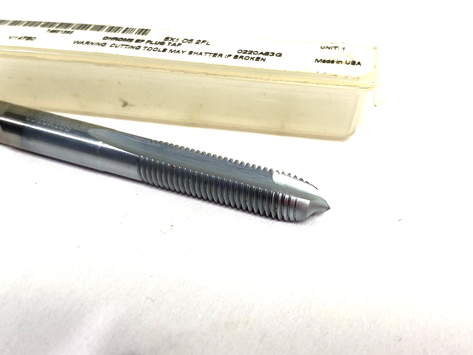 74951385 | Chrome SP Plug Tap 8X1 D5 2FL - New Other - Maverick Industrial Sales