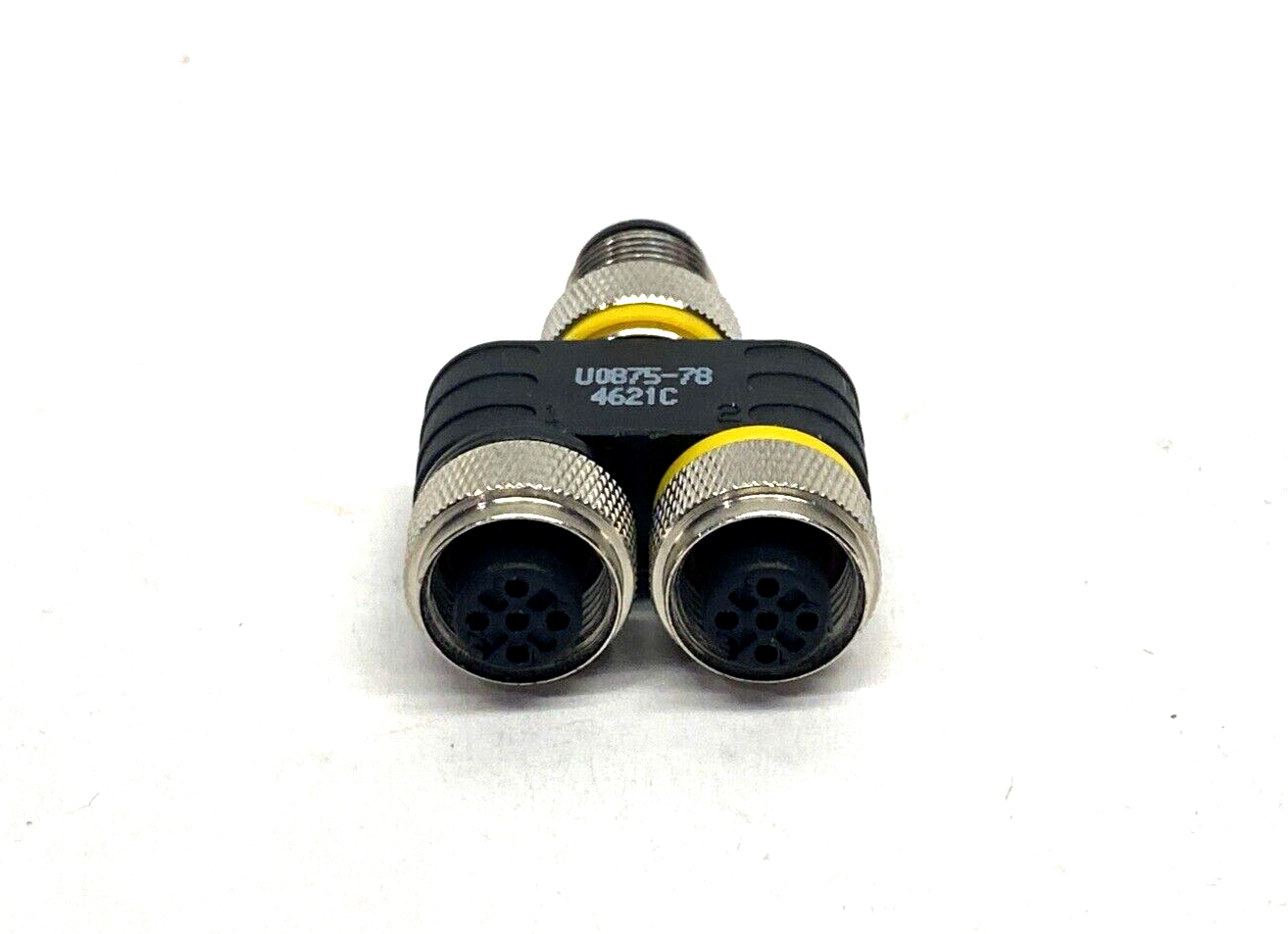 Turck YB2-FSM 4.5-2FKM 4.5 2 Branch M12 Splitter U0875-78 LOT OF 2 - Maverick Industrial Sales