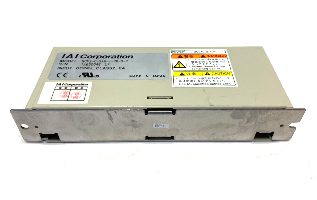 IAI Corp RCP2-C-SA6-I-PM-0-P Robo-Cylinder Linear Actuator Controller 24VDC - Maverick Industrial Sales
