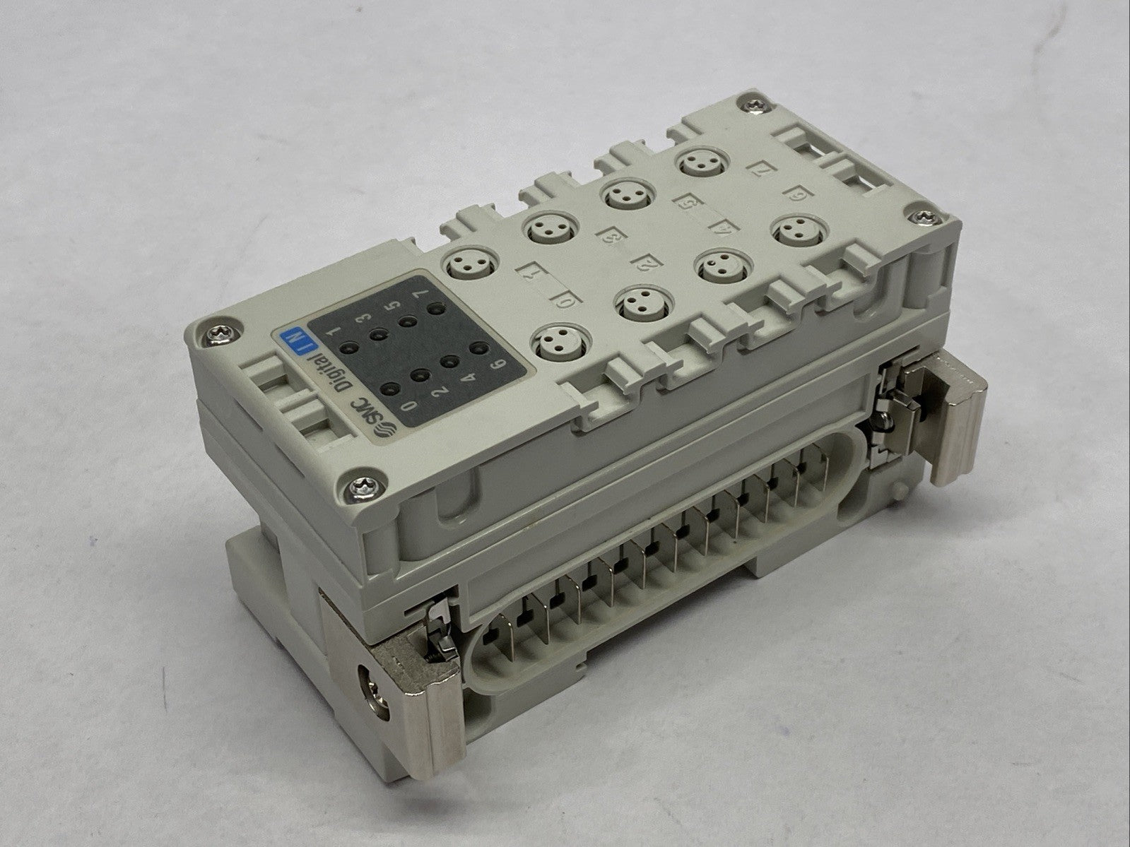 SMC EX600-DXPC Digital Input Serial Interface Unit 8-Port M8 3-Pin - Maverick Industrial Sales