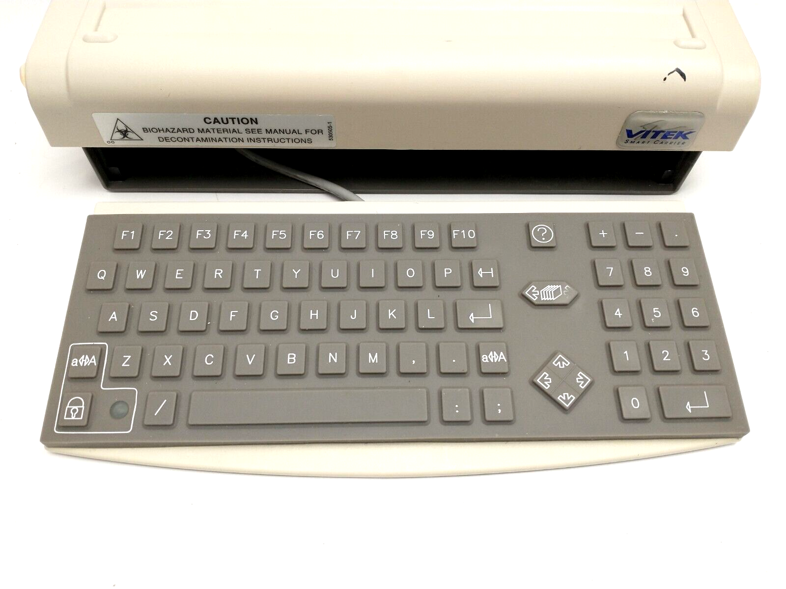 BioMerieux 27203 VITEK Smart Carrier Station w/ Keyboard & Scanner 100-120V 0.2A - Maverick Industrial Sales