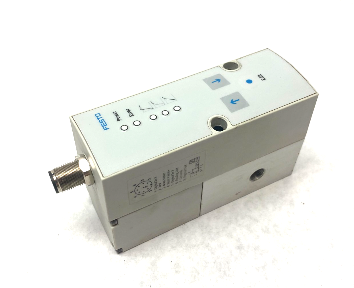 Festo 554043 Proportional Pressure Control Valve VPPM-6L-L-1-G18-0L6H-V1P - Maverick Industrial Sales