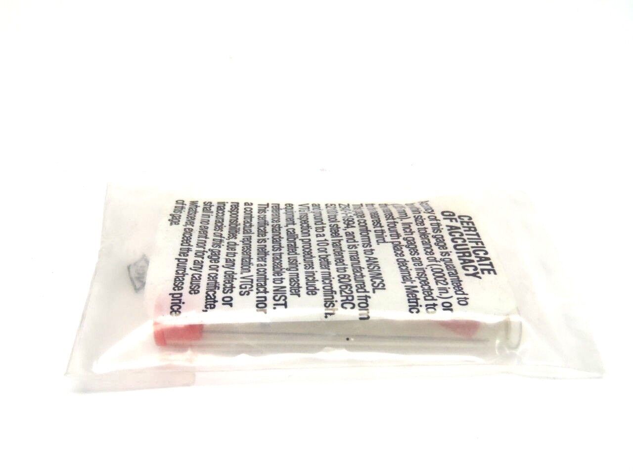 Vermont Gage 112100500 .50MM Class ZZ Pin Gage Plus LOT OF 2 - Maverick Industrial Sales