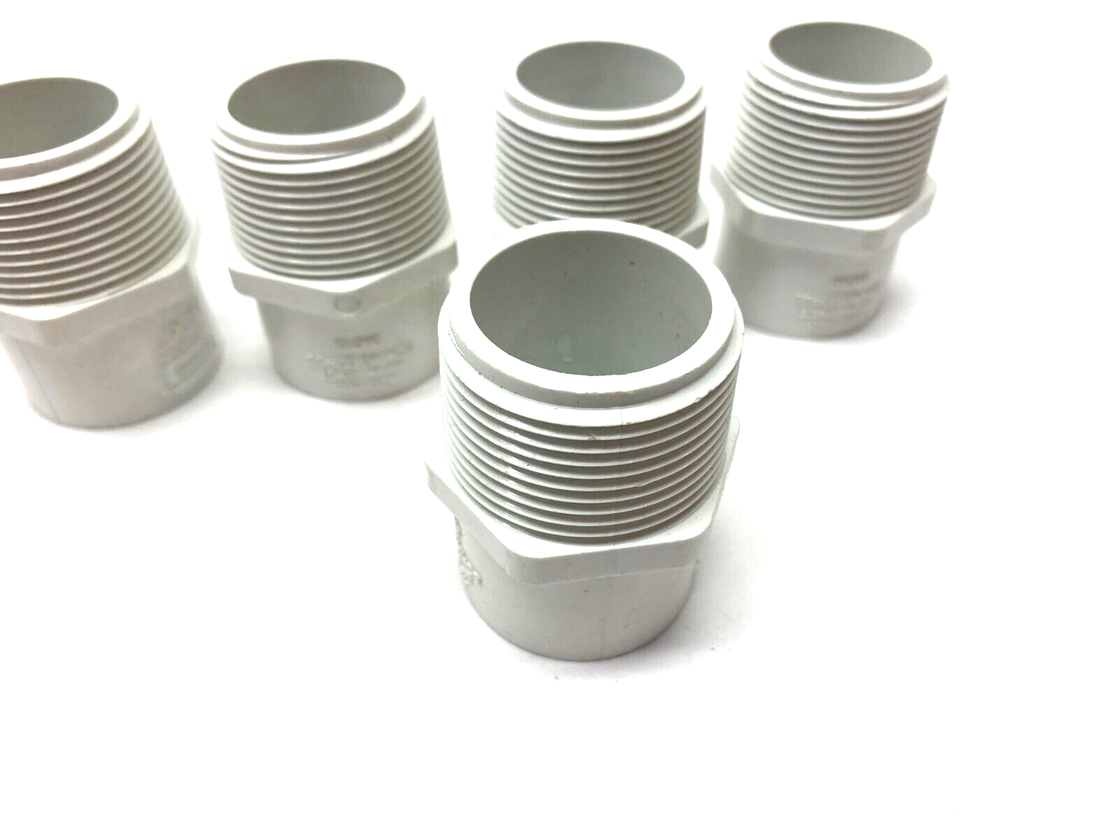 Spears 436-168 Reducer Adapter PCV SCH40 1-1/4" x 1" White LOT OF 5 - Maverick Industrial Sales