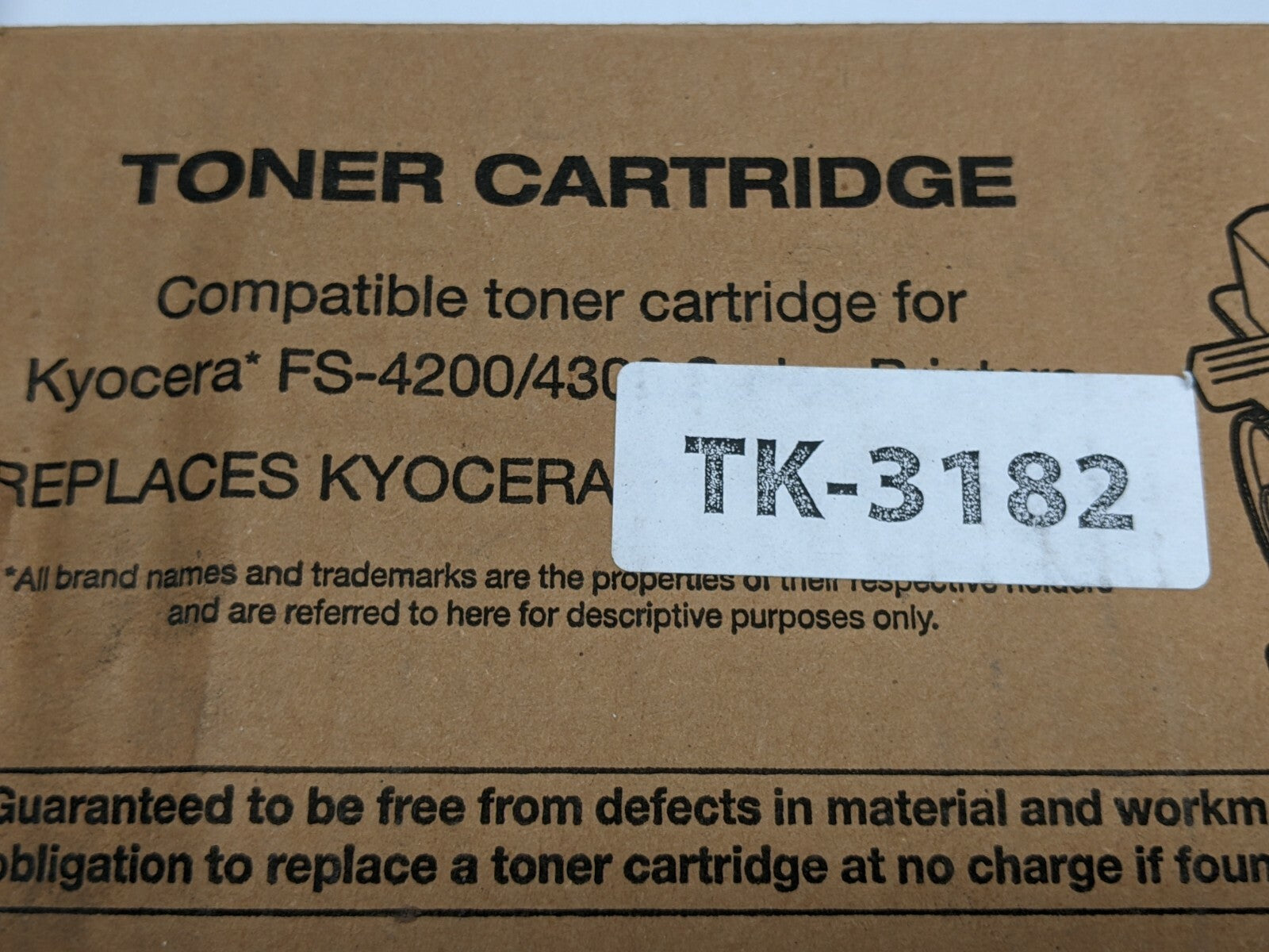 TK-3182 | Compatible Toner Cartridge for Kyocera FS-4200/4300 Series Printers - Open box - Maverick Industrial Sales