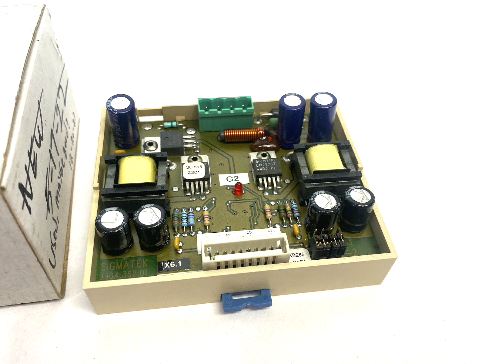 05-740-032 | Sigmatek Power Supply Control Board 9904.362.01 - Used - Maverick Industrial Sales