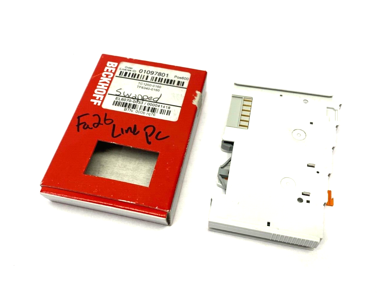 Beckhoff EL6070 License Key EtherCAT Terminal for TwinCAT 3.1 - Maverick Industrial Sales