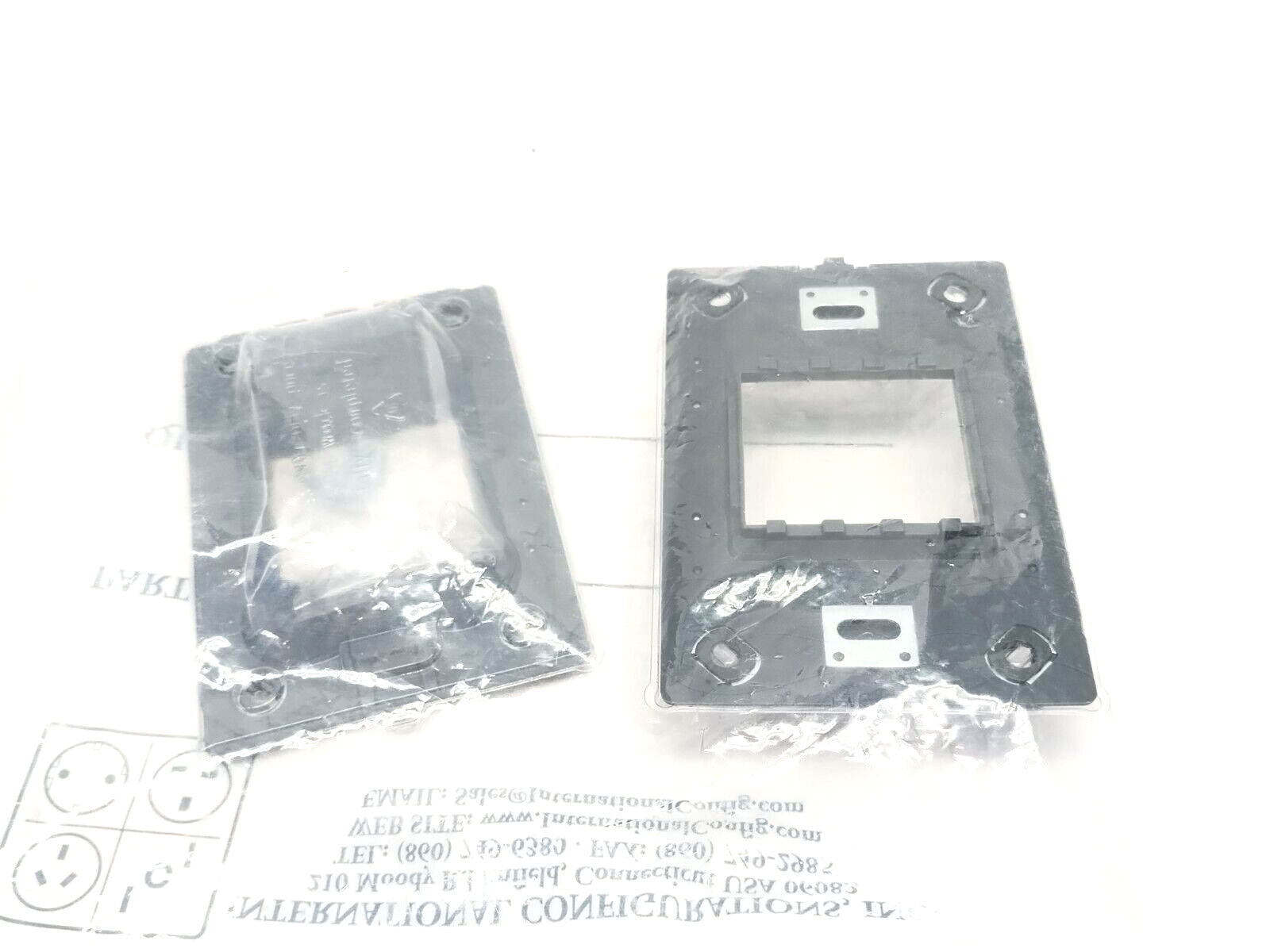 576030, 79120X45-N | Legrand 576030 Arteor Support Frame, US Type Boxes, 2''x4'' 79120X45-N LOT OF 2 - New - Maverick Industrial Sales