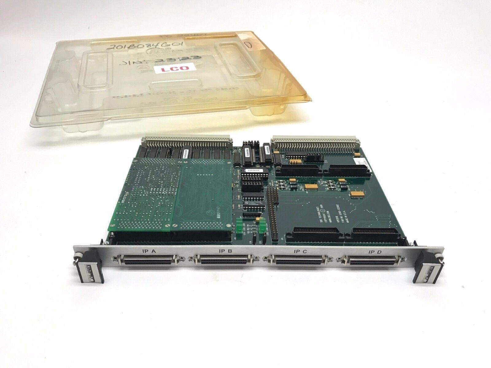 SBS Technologies VIPC618 4-Slot 6U VME IndustryPack Carrier Board 91612202 Rev G - Maverick Industrial Sales