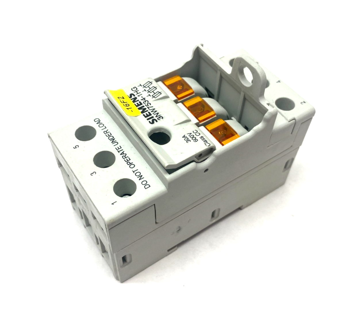 Siemens 3NW7534-1HG 3-Pole Fuse Holder Class CC 600V 30A - Maverick Industrial Sales