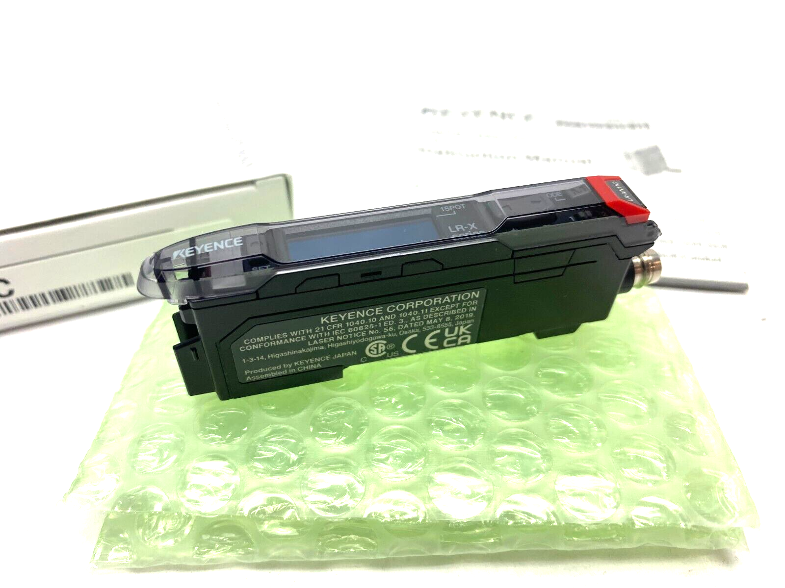 Keyence LR-XN11C Laser Amplifier Main Unit M8 Connector Type - Maverick Industrial Sales