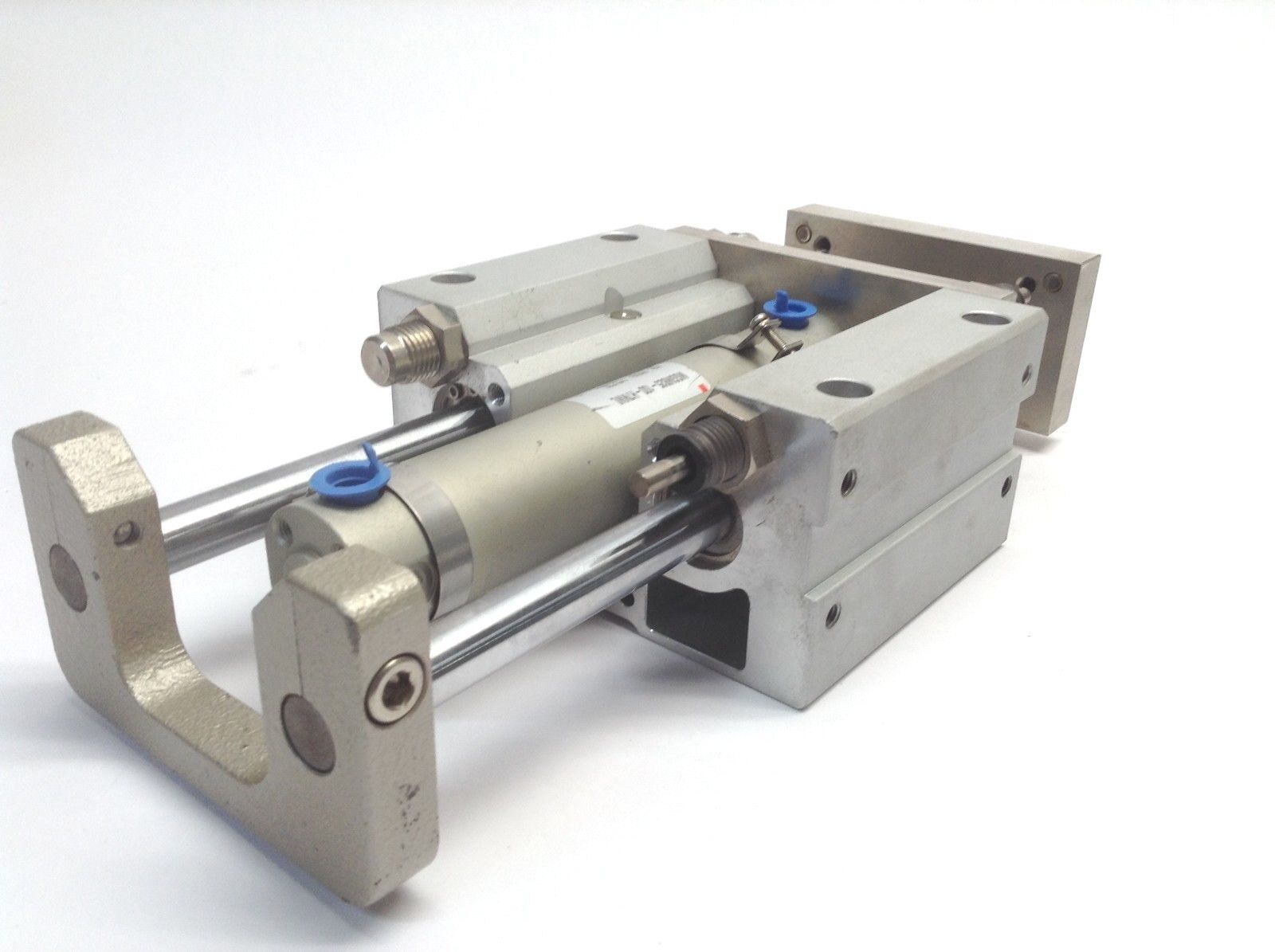 SMC CDM2WF25-100-H7PWL Pneumatic Cylinder Double Rod w/ 2x D-H7PW Auto Switches - Maverick Industrial Sales