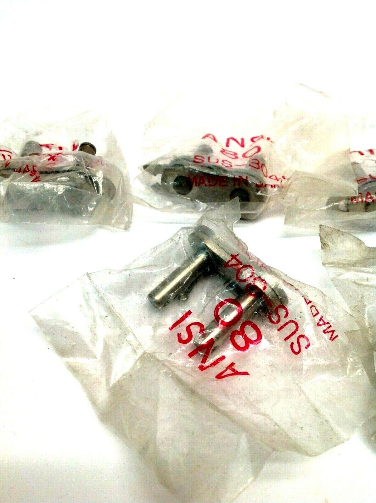 ANSI 80 SUS-304 #80 Stainless Steel Connecting Master Link LOT OF 5 - Maverick Industrial Sales