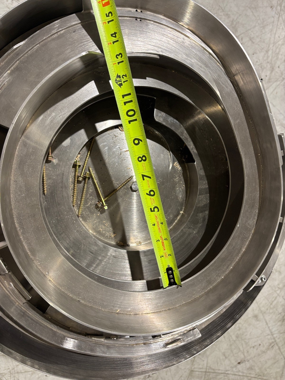 22206 | Fortville Custom Vibratory Bowl Feeder, , (2) REOVIB MFS 268 Controls, 24" - Used - Maverick Industrial Sales