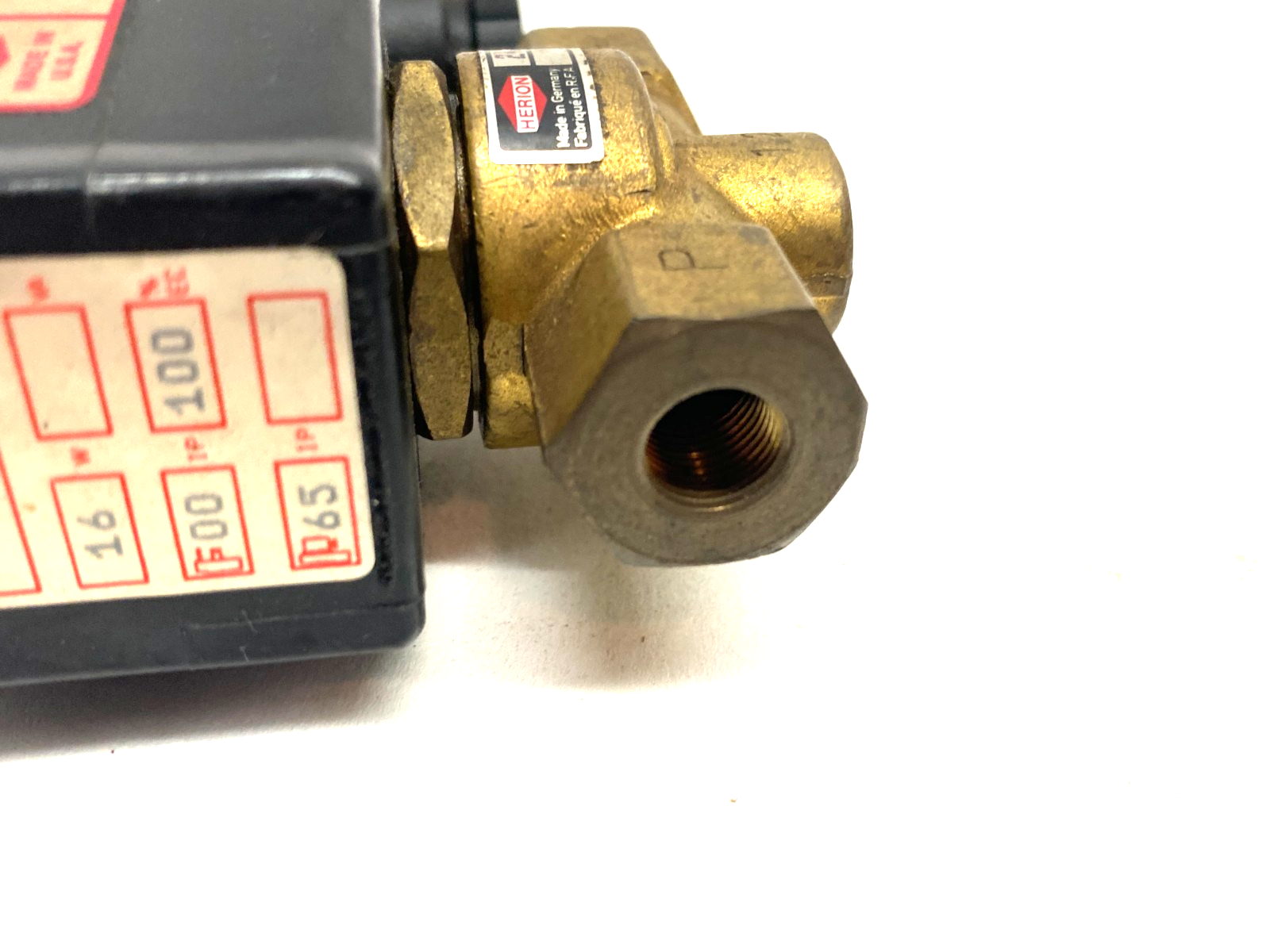 Herion 2428100 Solenoid Valve 3/2 24VDC, 0700 - Maverick Industrial Sales