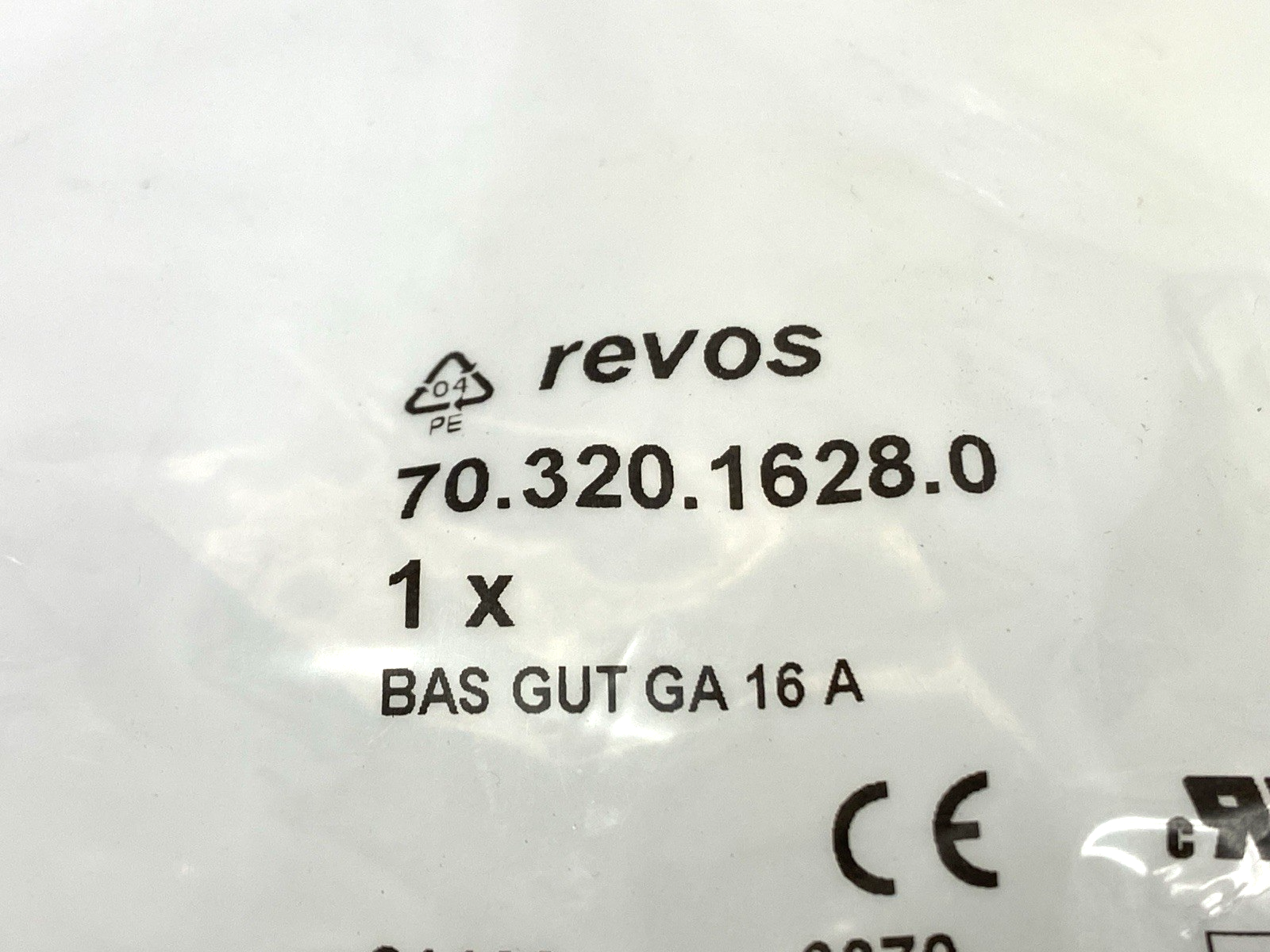 Revos 70.320.1628.0 Heavy Duty Connector Bottom BAS GUT GA 16 A - Maverick Industrial Sales
