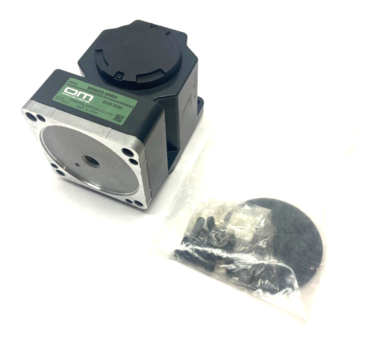 Oriental Motor BH6G2-50RH Hollow Shaft Gear Head Right Angle 50:1 25mm - Maverick Industrial Sales