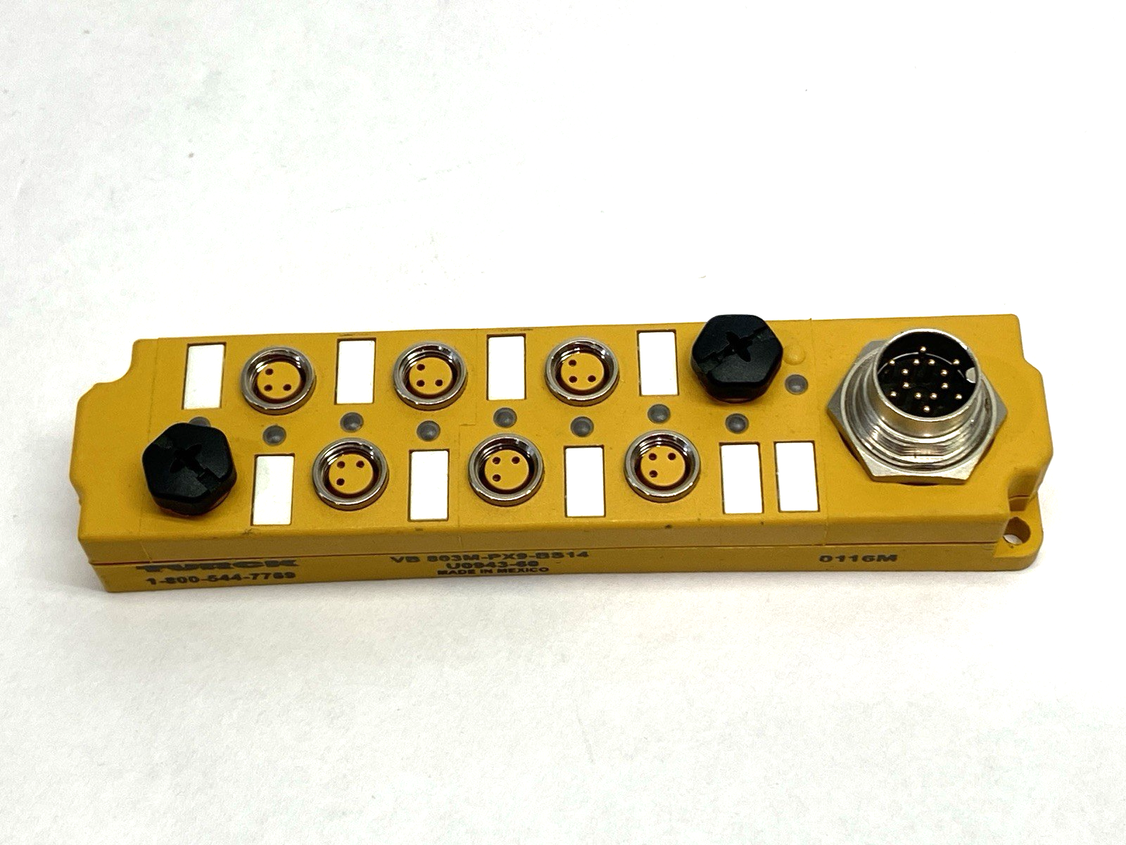 Turck VB 803M-PX9-BS14 Junction Box 8-Port U0943-60 - Maverick Industrial Sales