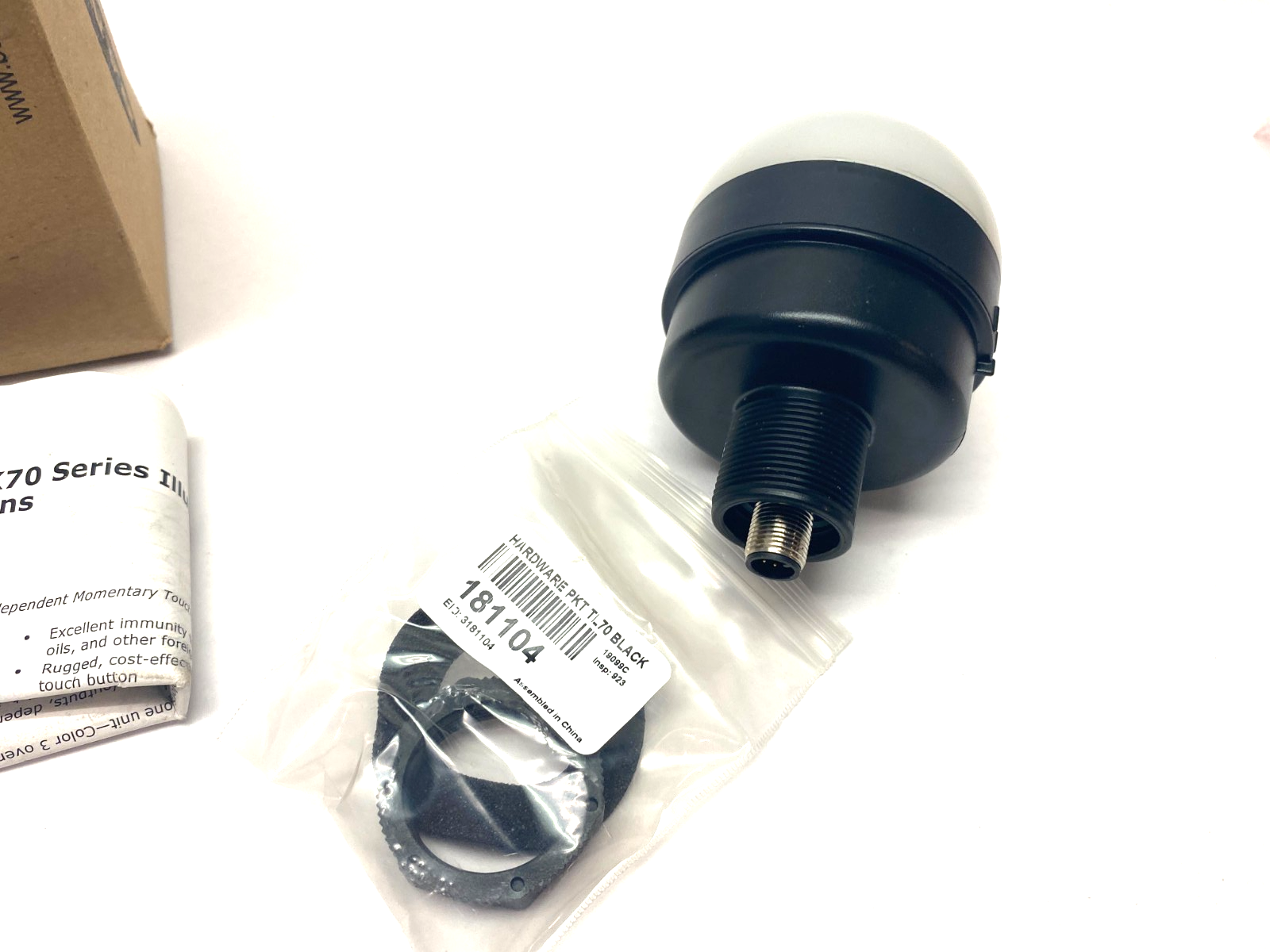 Banner K70APT2GRYF2Q Core Ser. EZ-LIGHT Multipurpose 3-Input Touch Sensor 96930 - Maverick Industrial Sales