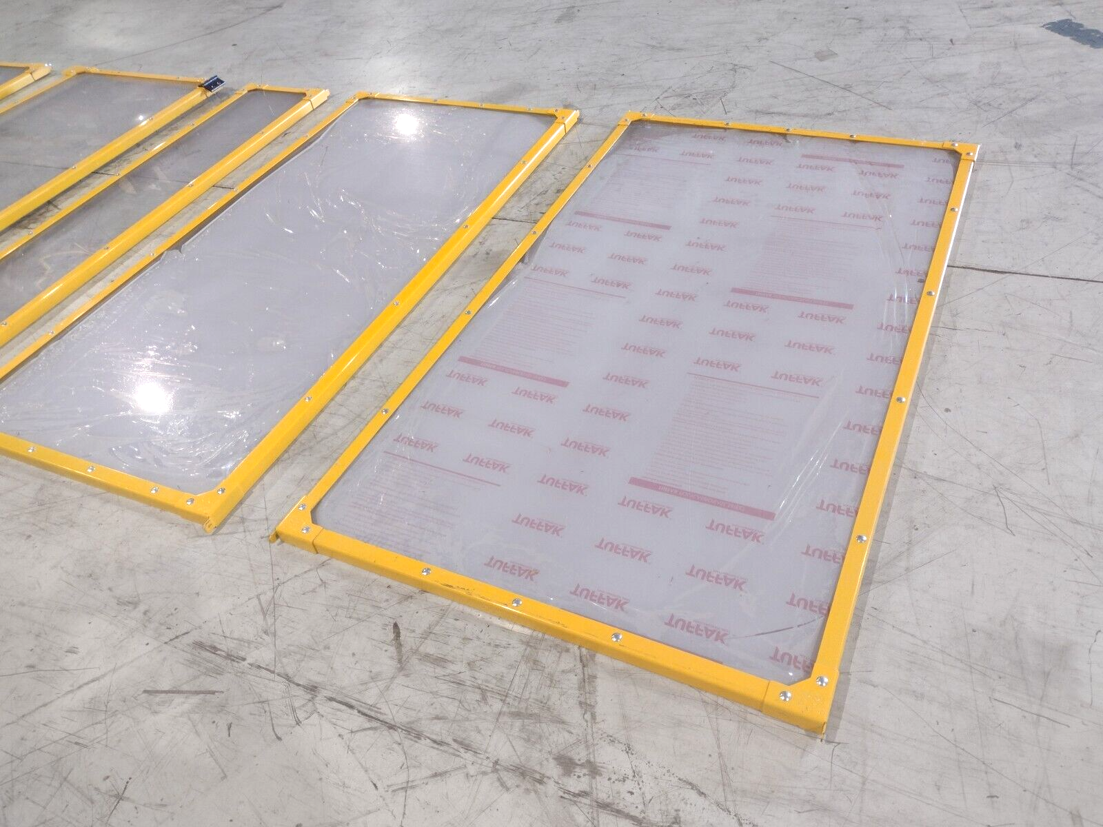 AGS Lexan Guard Panel Lot, A12014L (x2), A120115L, 2000x950, A12013HRL 2000mm H - Maverick Industrial Sales