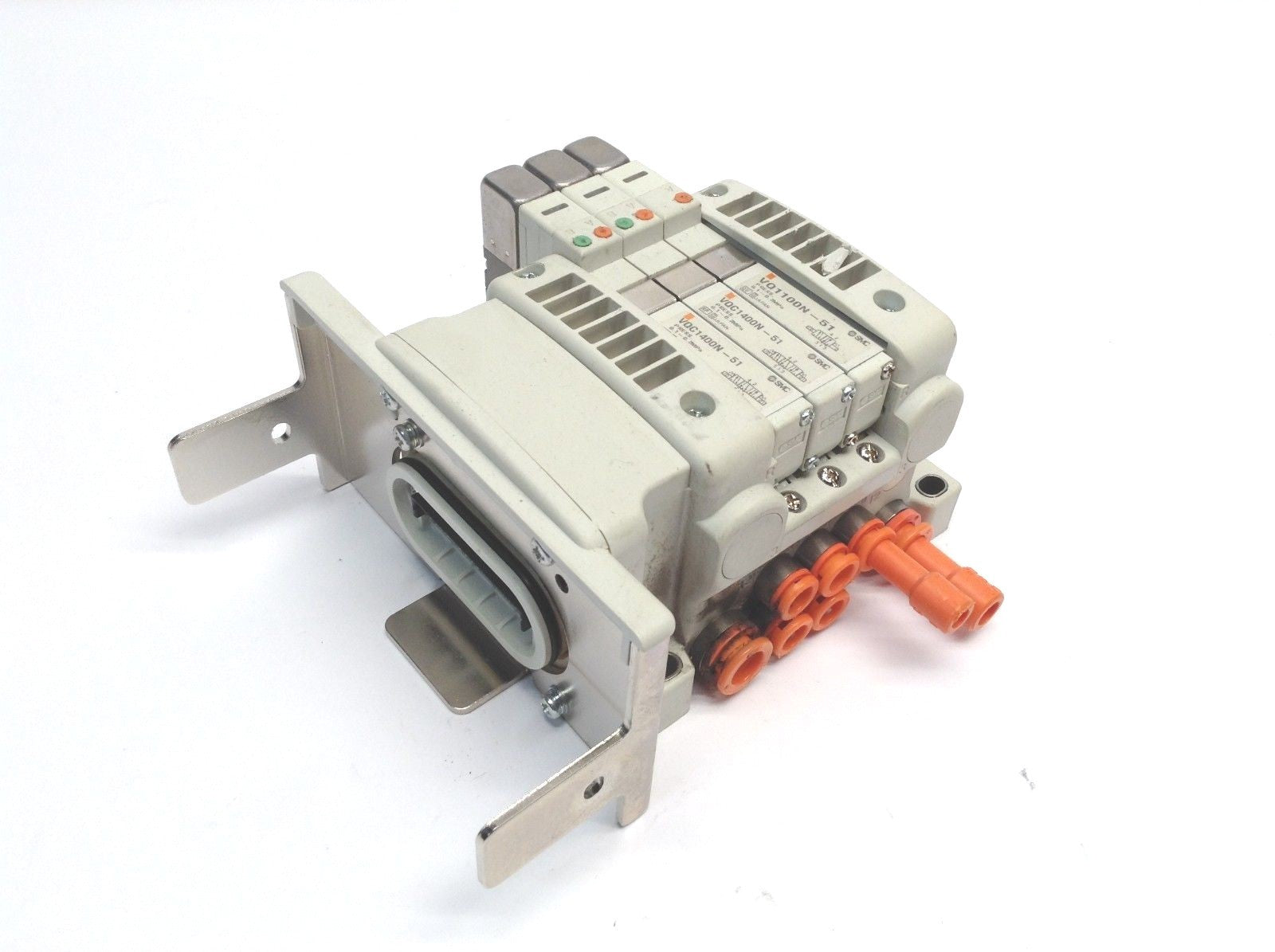 SMC VV5QC11-03N7SD0-S Pneumatic Solenoid Manifold - Maverick Industrial Sales