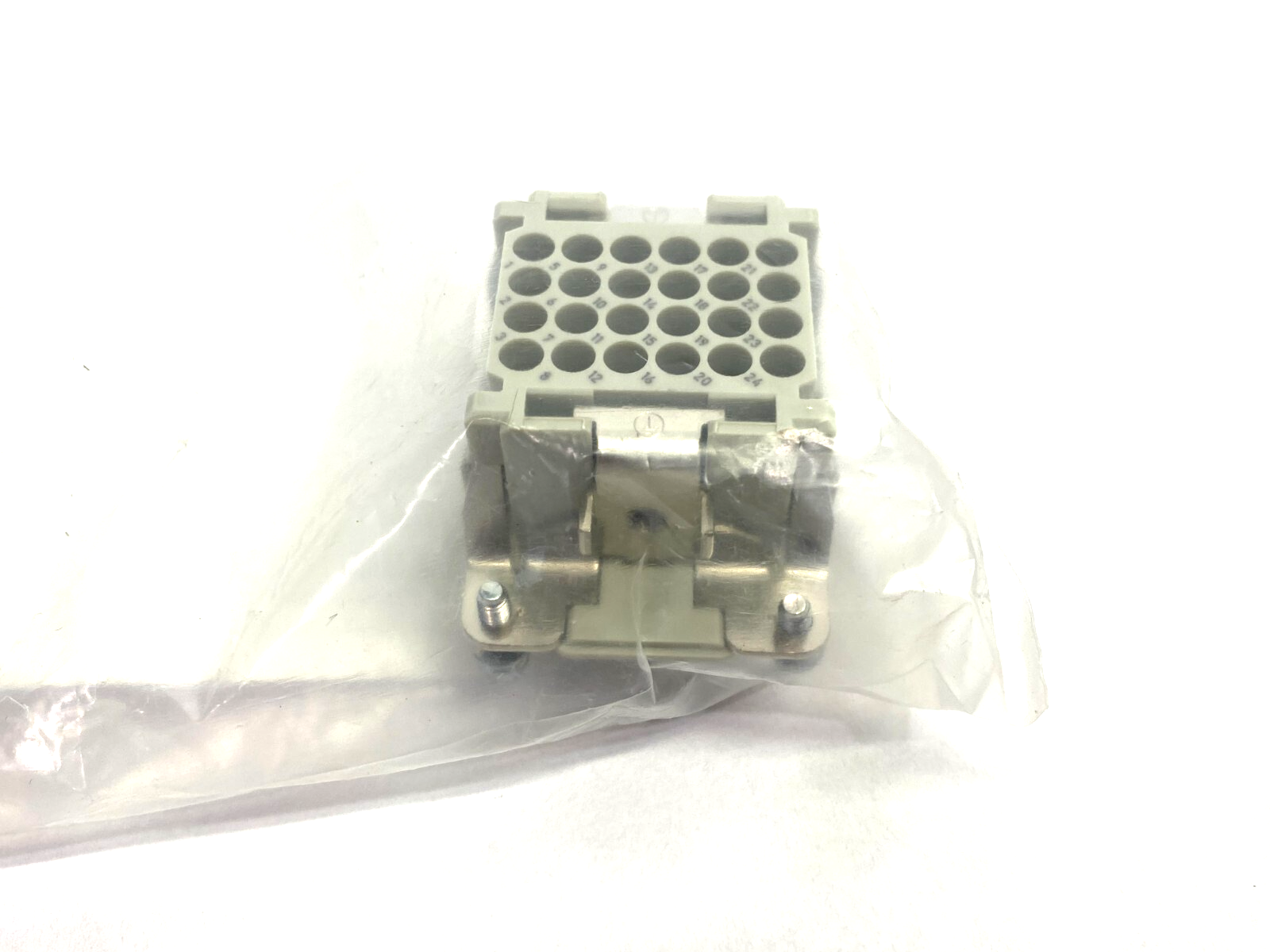 Harting 09160243101 Crimp Insert Connector 24-Position Han DD 24 POS. F CRIMP - Maverick Industrial Sales