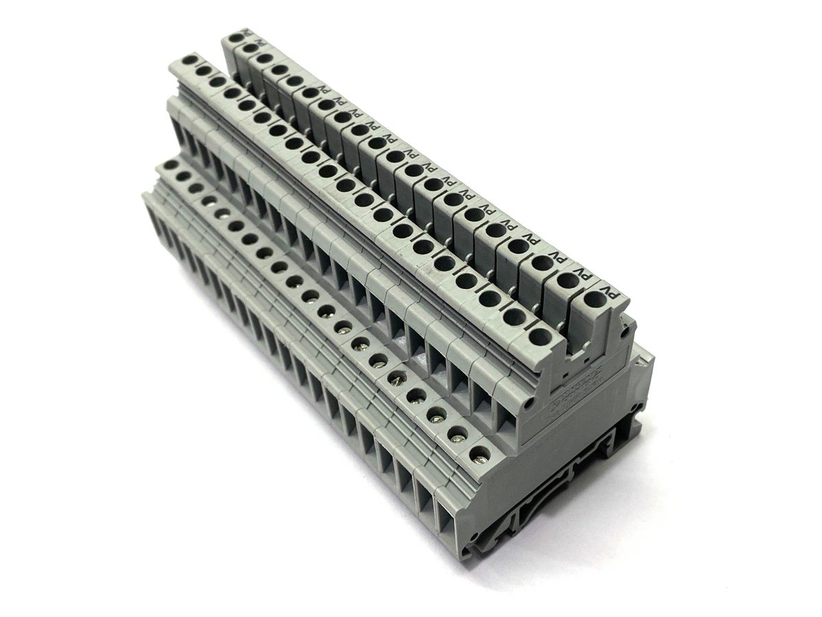 Phoenix Contact UKK 5-PV Double Level Terminal Block, 500V 32A 2791388 LOT OF 20 - Maverick Industrial Sales
