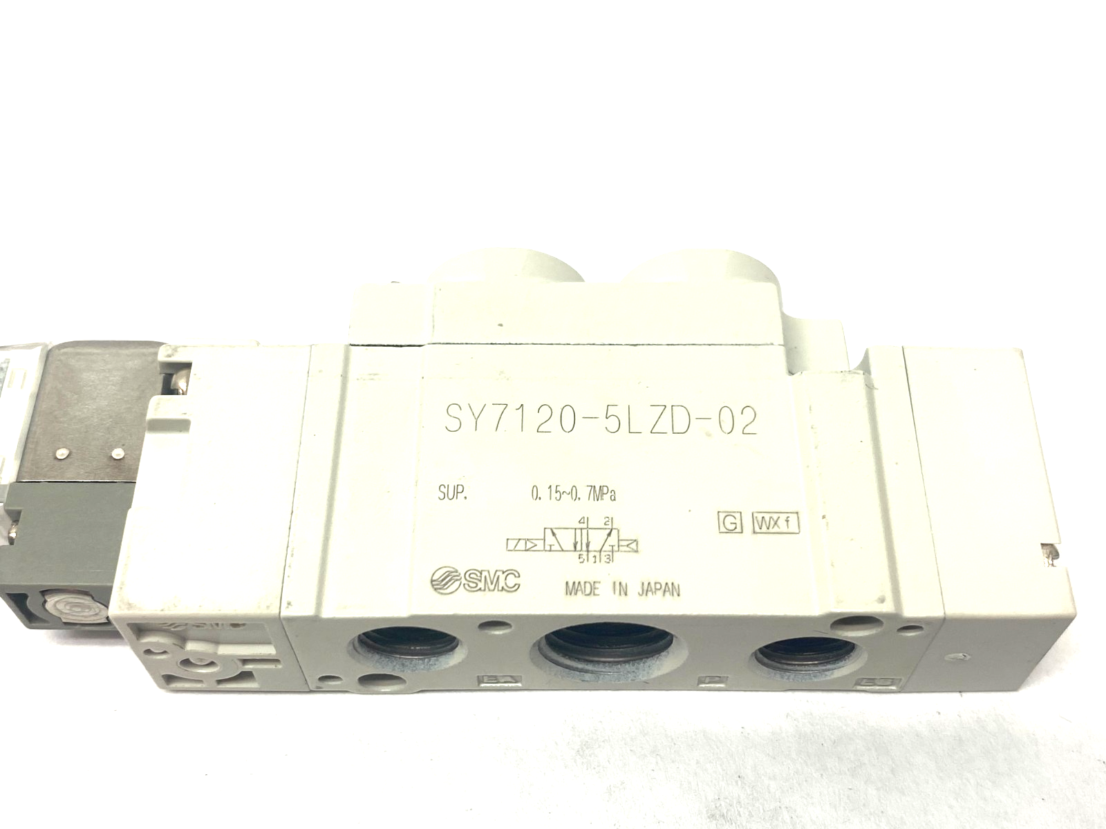 SMC 7120-5LZD-02 Solenoid Valve, 5-Port - Maverick Industrial Sales