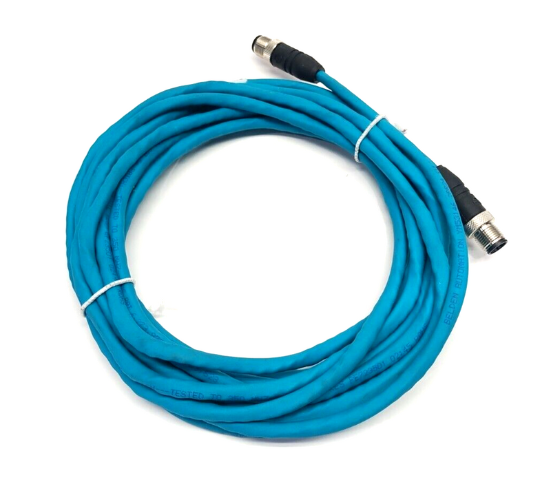 Lumberg 0985 806 100/5M EtherNet/IP Cordset M12 4-Pin Male To Male 5m 900004064 - Maverick Industrial Sales