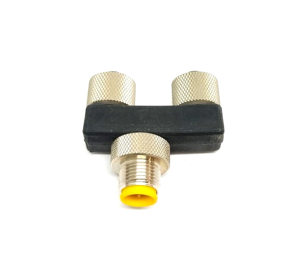 Lumberg Automation ASBS 2 M12-S2326 T-Splitter M12 Female To M12 Male 4-Pin - Maverick Industrial Sales