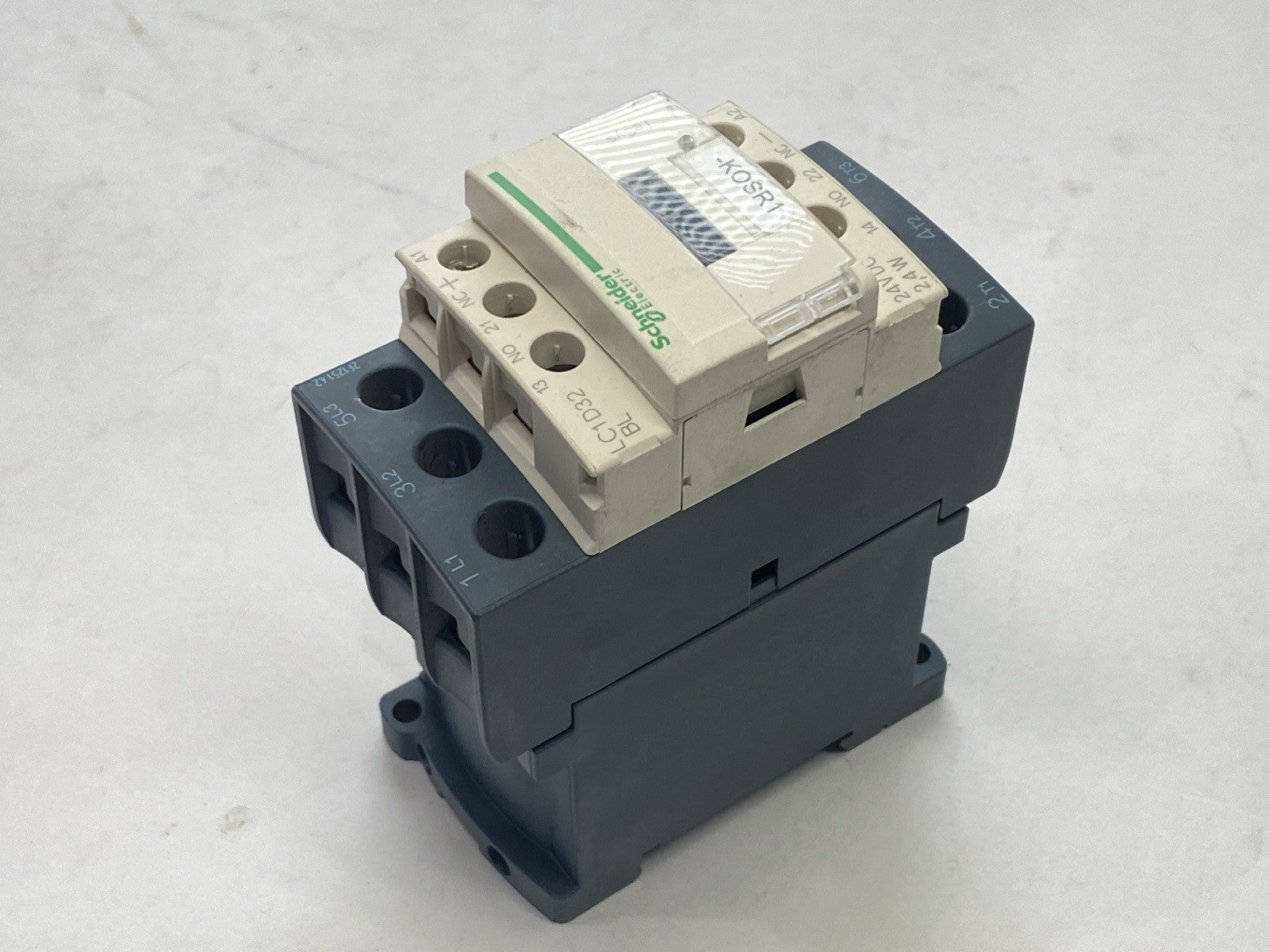 Schneider Electric LC1D32BL IEC Contactor 3P 32A 480VAC 24VDC Coil - Maverick Industrial Sales