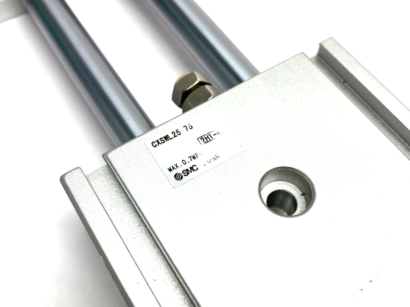 SMC CXSWL25-75 Dual-Rod Guided Cylinder 25mm Bore 75mm Stroke - Maverick Industrial Sales