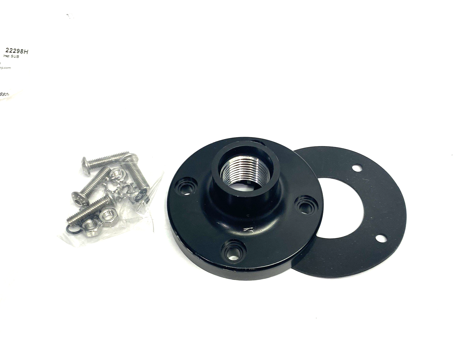 SA-F12 | Banner Engineering Mounting Base, 70mm Diameter, 1/2" NPSM, 88256 - New Other - Maverick Industrial Sales