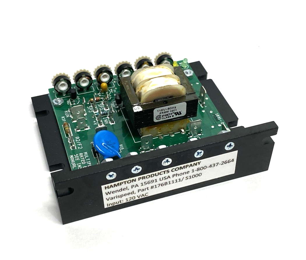 Hampton Products 176B1111 Vari Speed® S1000 Series DC Motor Speed Controller - Maverick Industrial Sales