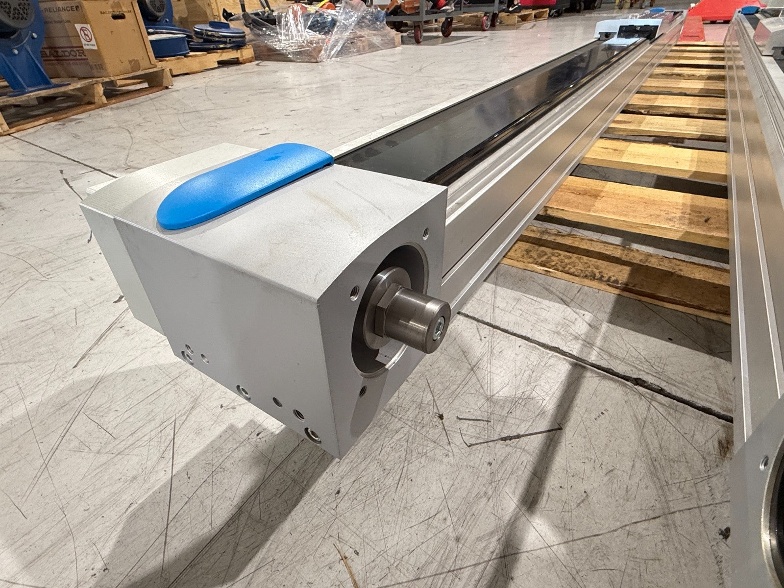 EGC-185-2200-TB-KF-0H-GV | Festo Belt Driven Linear Actuator Axis 2200mm Stroke - Used - Maverick Industrial Sales