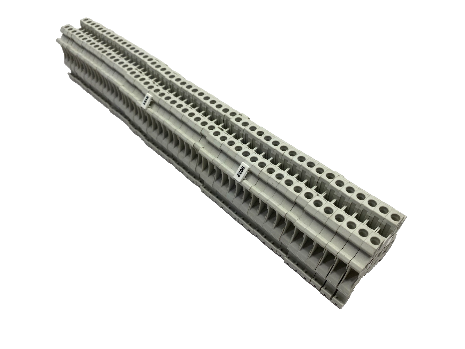 Siemens 8WH1000-0AG00 Feed-Through Type Terminal Block Gray 4mm LOT OF 49 - Maverick Industrial Sales