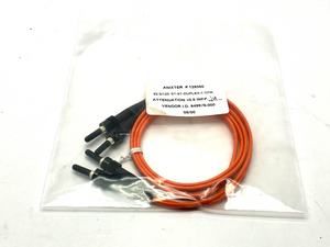 129350,STCSTCD1 | Anixter Compulink 129350 Fiber Jumper Patch Cord 2-Fiber 1m Length STCSTCD1 - New