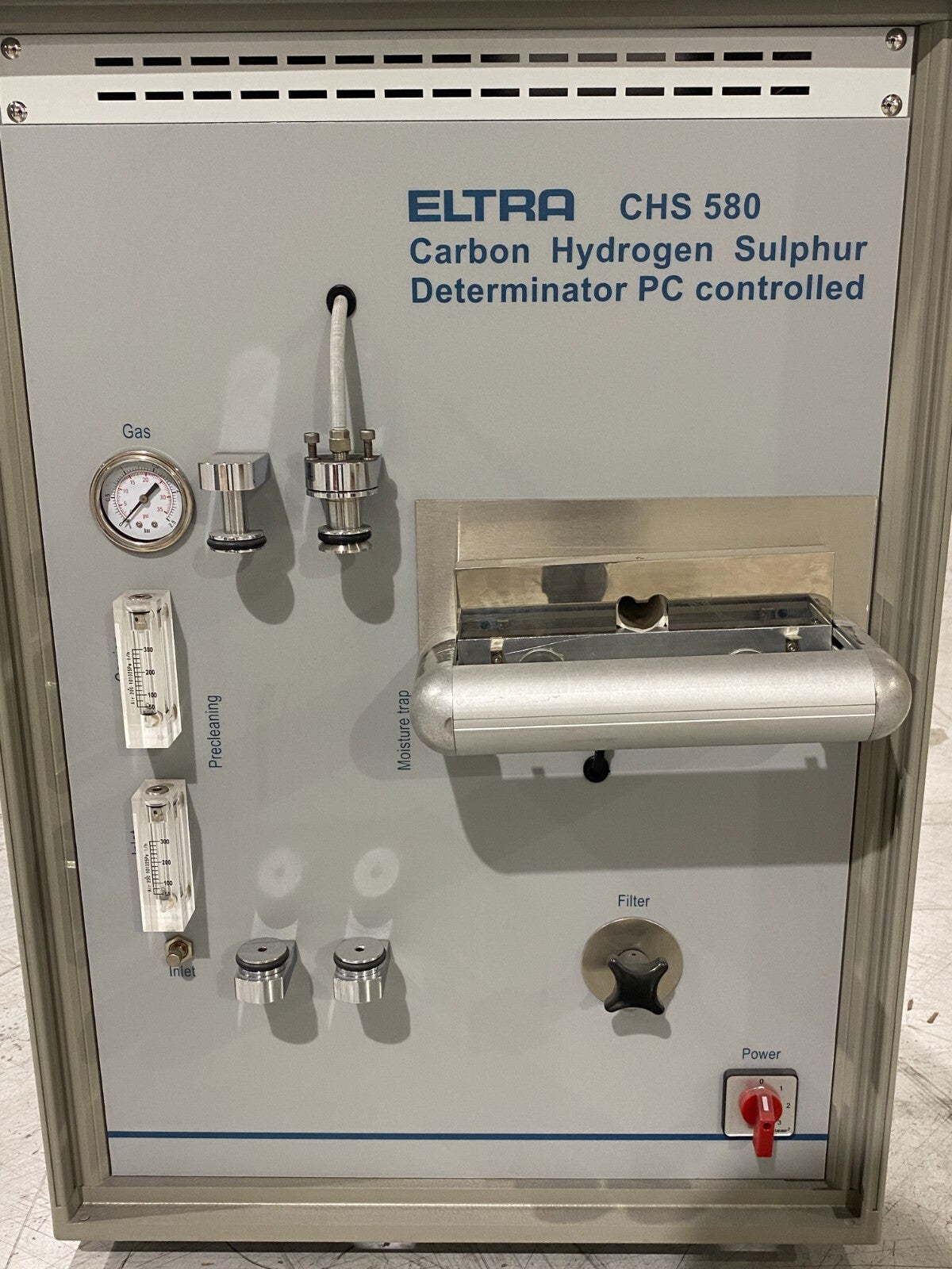 Eltra CHS 580 Carbon/Hydrogen/Sulfur Determinator FOR PARTS NO CONTROLS - Maverick Industrial Sales