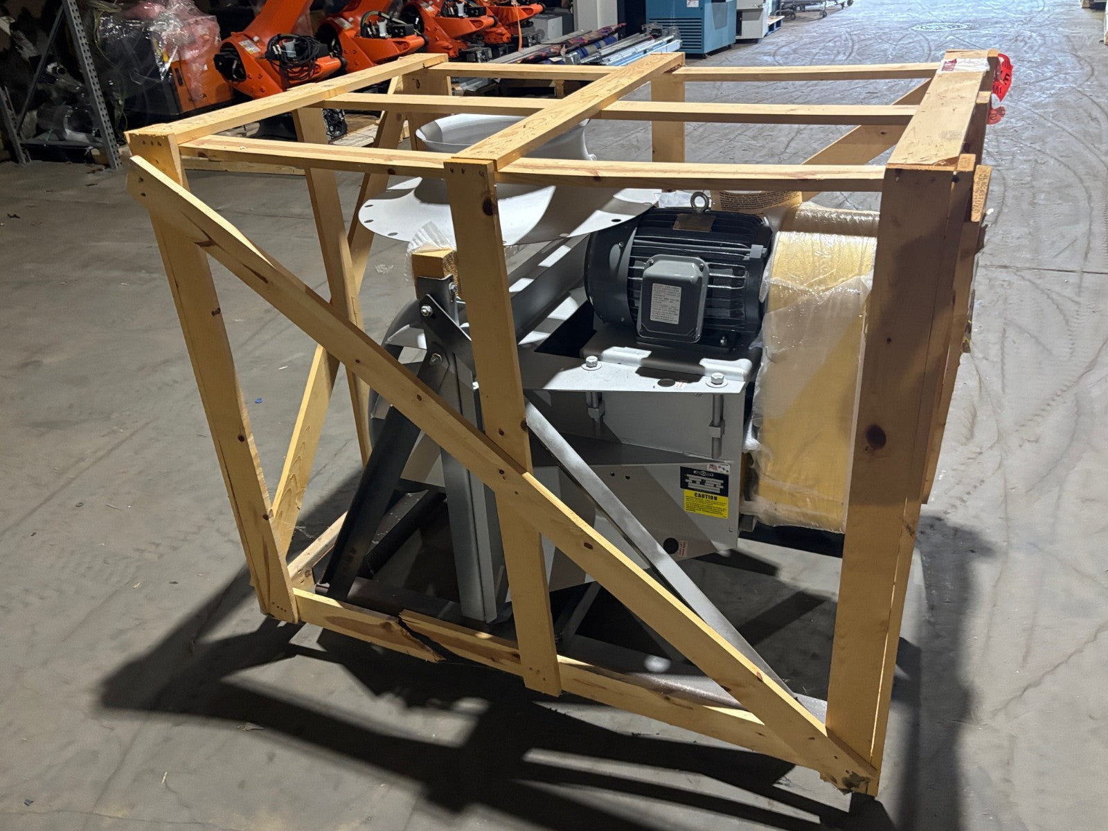 Aerovent CPG-SW High Efficiency Plug Fan, 10 HP, 221 CPG-SW ARR.9 CL.2 HOR CW - Maverick Industrial Sales