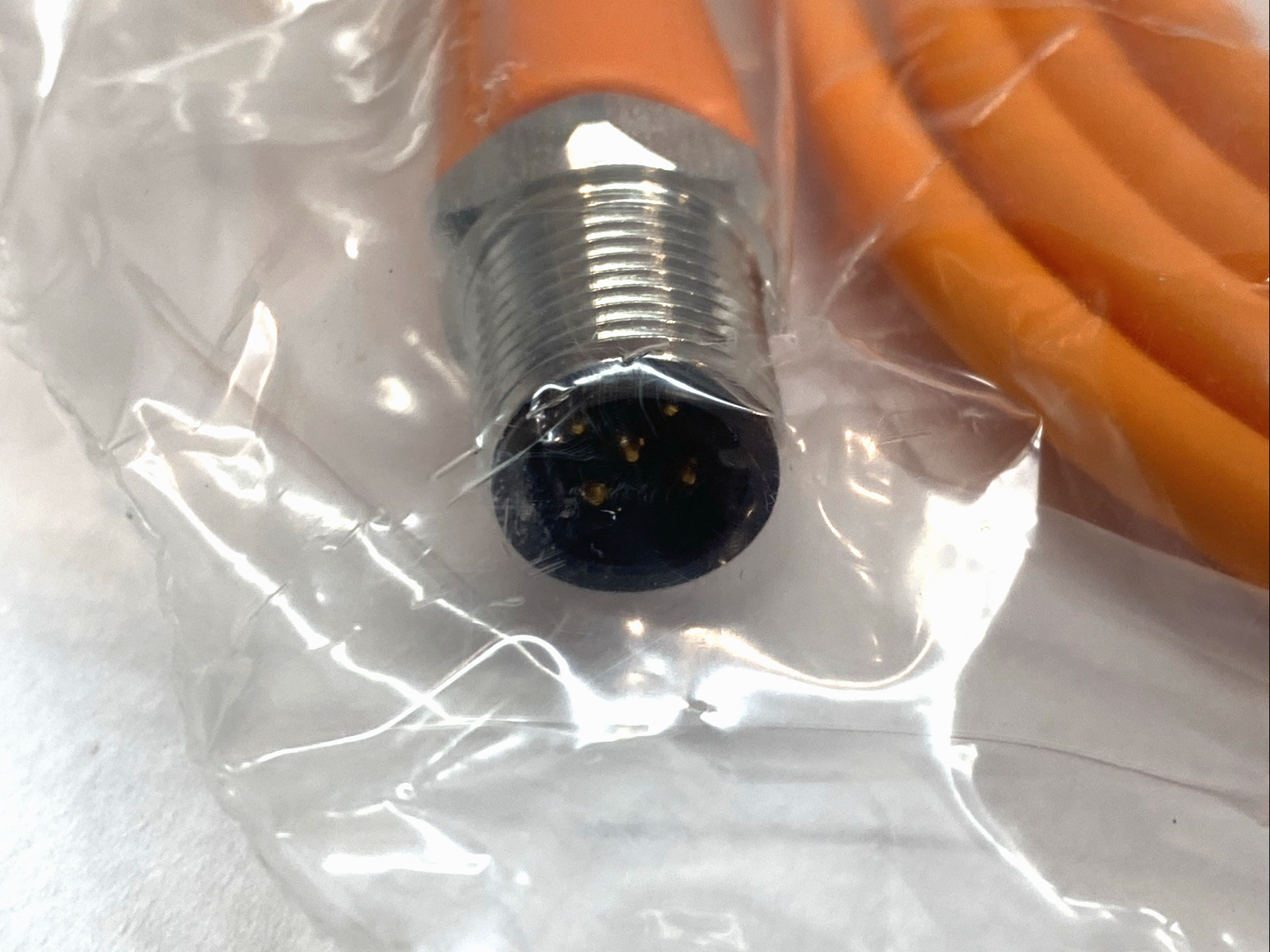 EVT089 | IFM M12 5-Pin Male Cordset 2m PVC - New - Maverick Industrial Sales