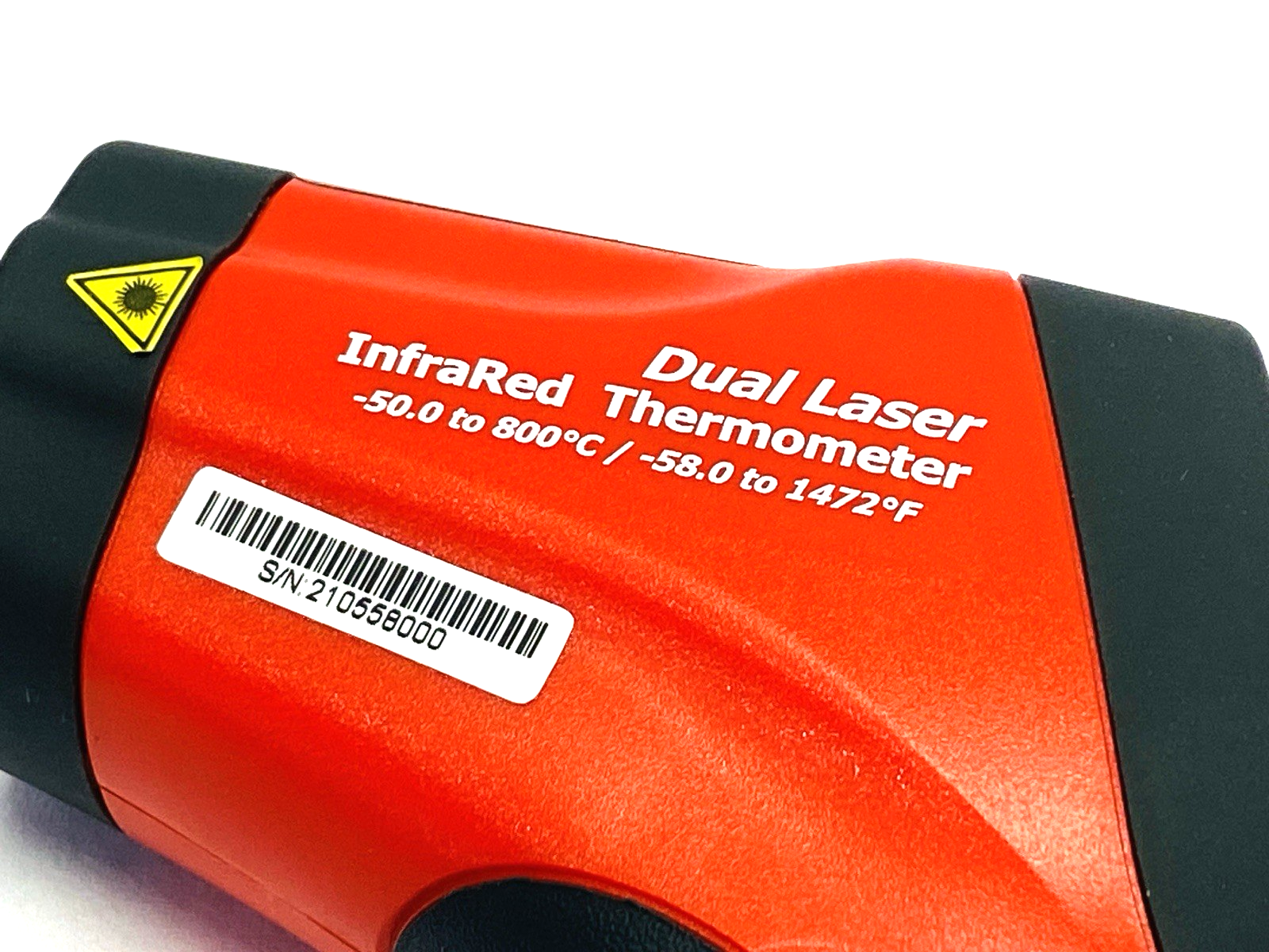 193-8693 | RS Pro Infrared Thermometer, Dual Laser Point -50 to 800°C RS-8863B - New – Open box - Maverick Industrial Sales