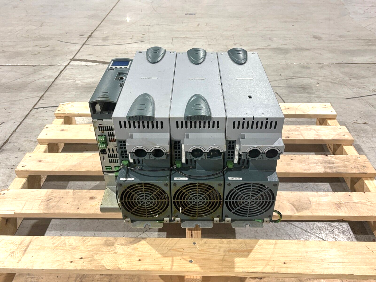 Eurotherm Epower 3PH-500A / 600V / 115V, 500 AMP SCR Power Controller, Rectifier - Maverick Industrial Sales