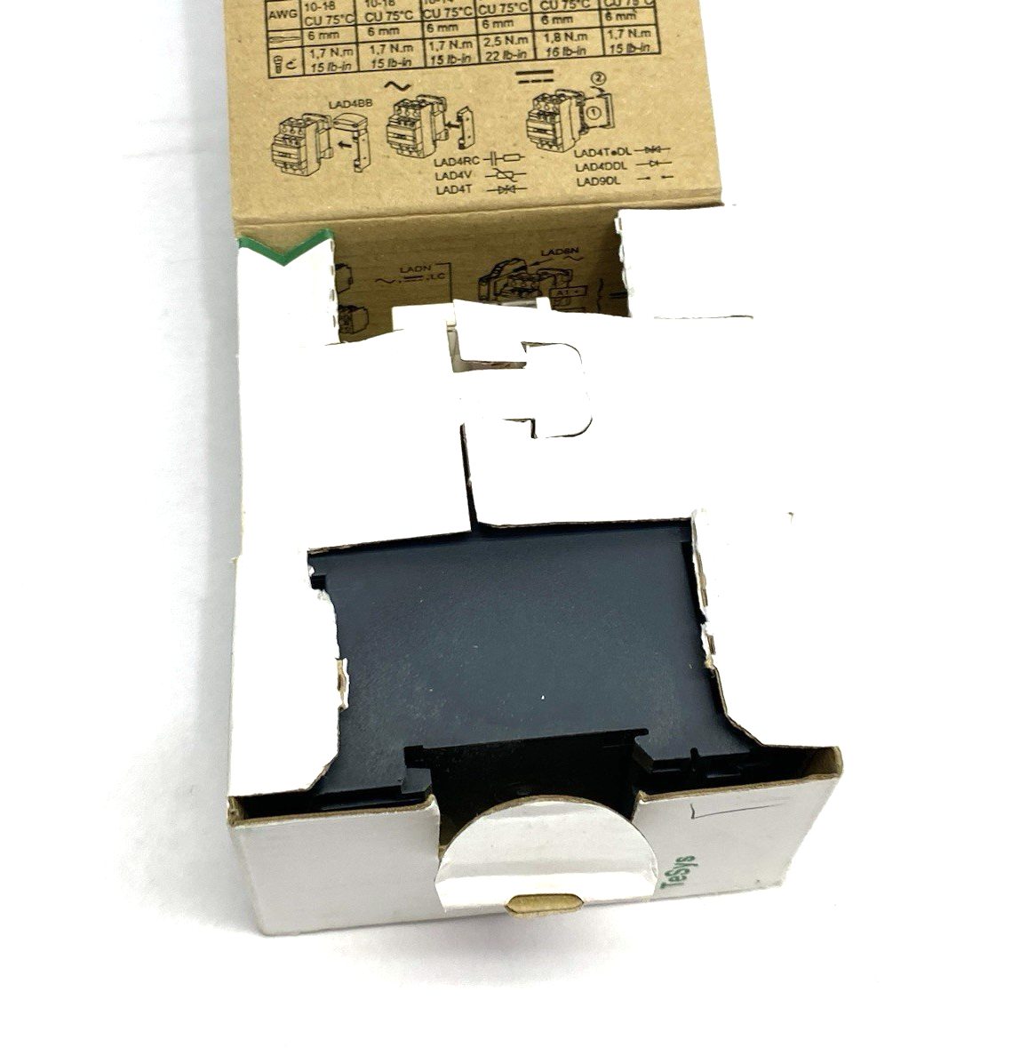 LC1D09BD | Schneider Electric IEC Contactor TeSys Deca Nonreversing 9A 5HP at 480V - New – Open box - Maverick Industrial Sales