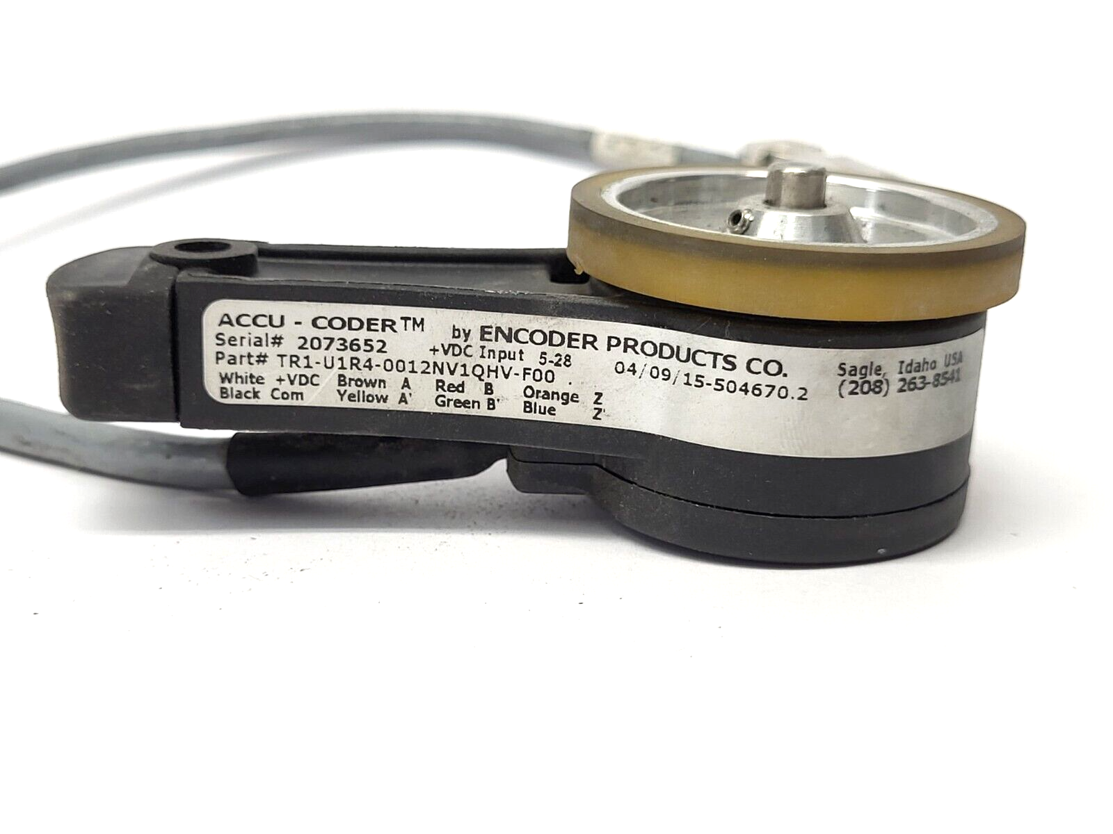 Encoder Products TR1-U1R4-0012NV1QHV-F00 Accu-Coder - Maverick Industrial Sales