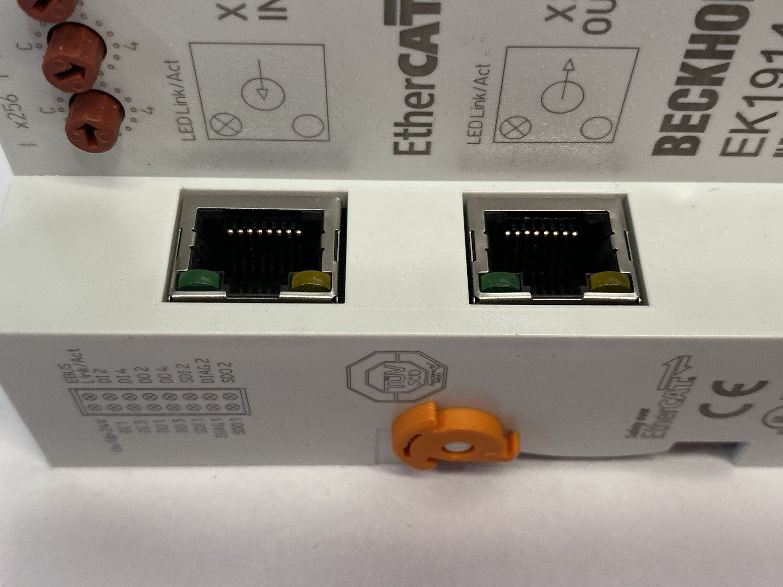 EK1914 | Beckhoff EtherCAT Coupler with Integrated Digital Standard & Safety I/Os - Used - Maverick Industrial Sales