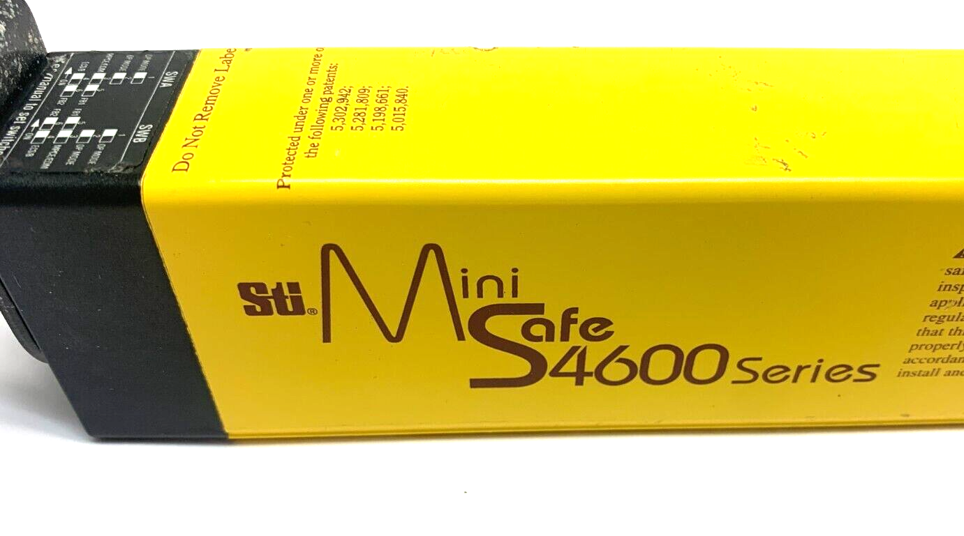 STI MS46SR-20-435-Q2-R-NC-FP Mini-Safe 4600 Series Light Safety Curtain Receiver - Maverick Industrial Sales