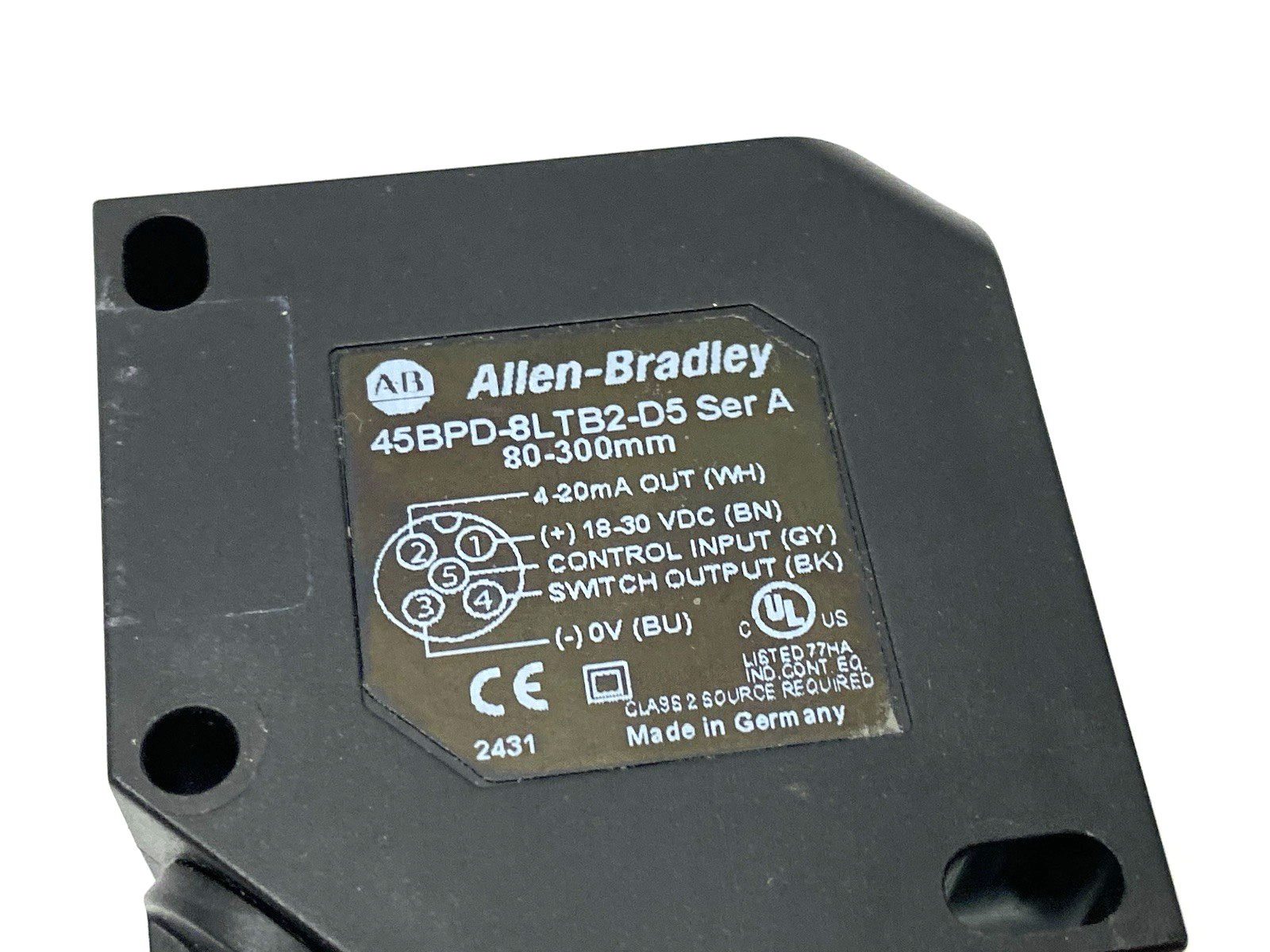 Allen Bradley 45BPD-8LTB2-D5 Ser. A Discreet Analog Laser Sensor - Maverick Industrial Sales